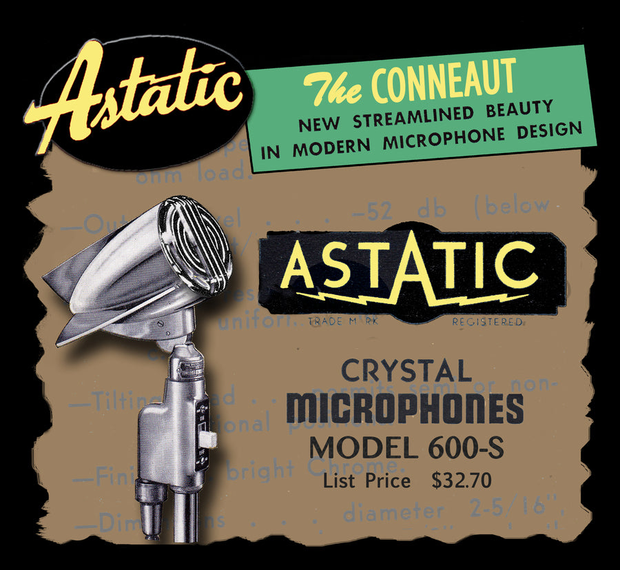 Women's Astatic 600 Microphone T-shirt #1