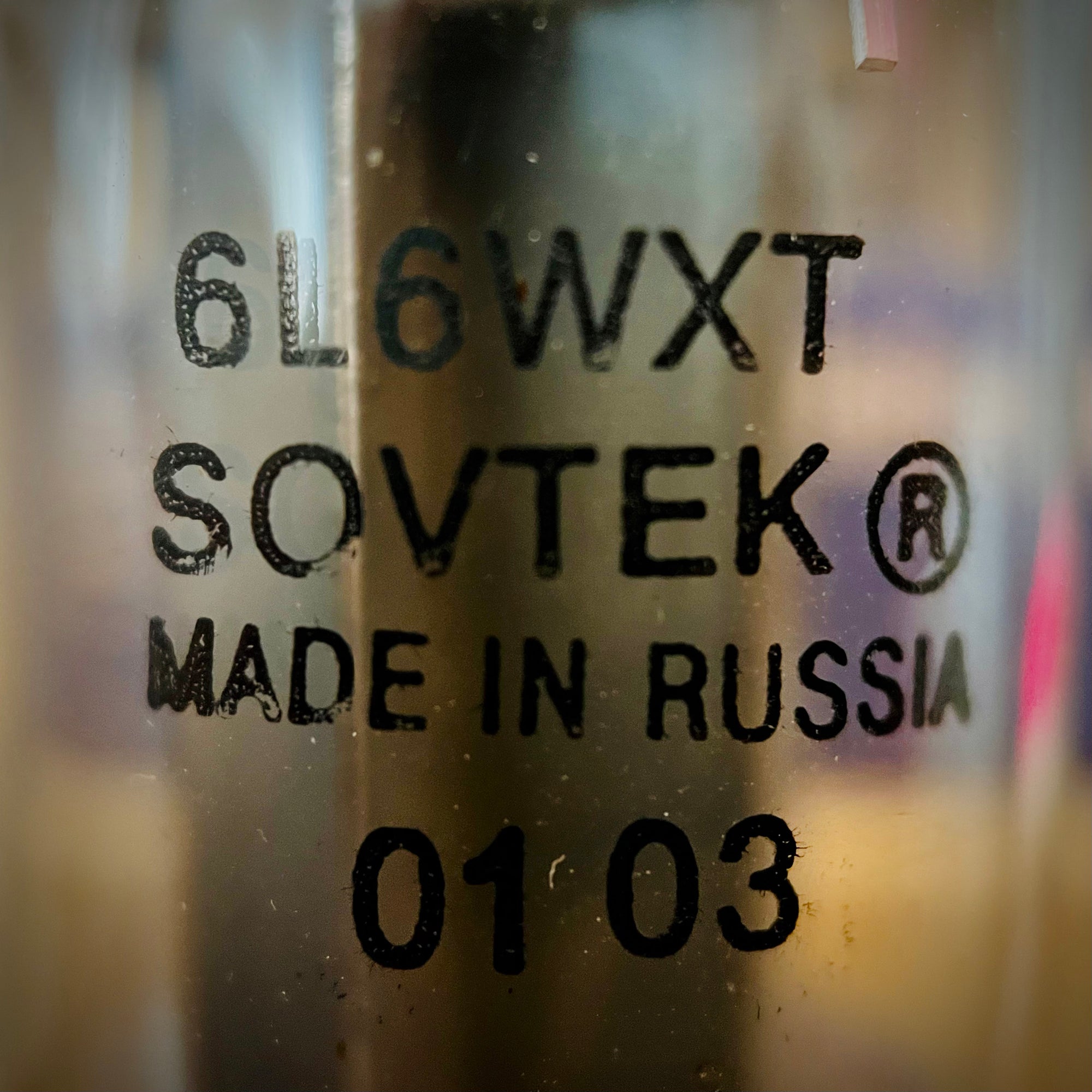 NOS Sovtek 6L6GC Tubes - Pair