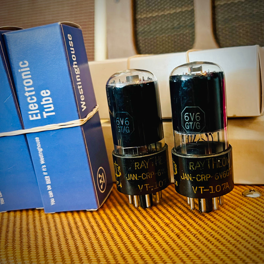 NOS Vintage 6V6GT Tubes - Vintage American Tubes