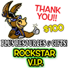 $100 Donation Registration Q&A Rockstar VIP