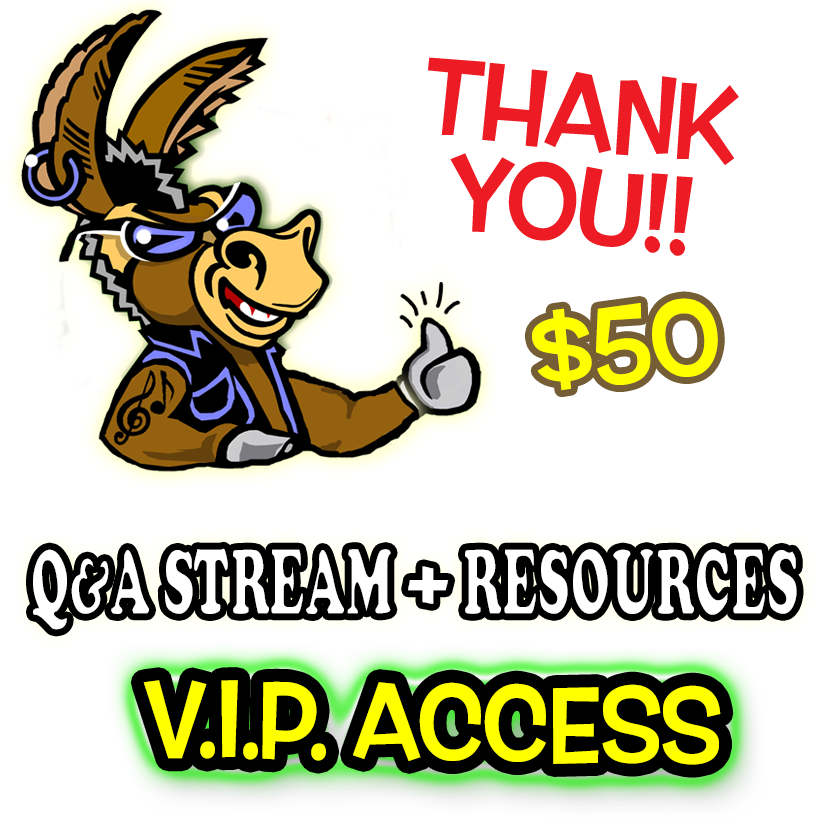$50 V.I.P. Streaming Webinar MINOR vs MAJOR Access + Resources + Gift