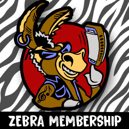 "Zebra" Membership for BadAss Harmonica