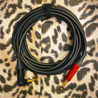 18' SILENT Mogami GOLD instrument cable (straight-angle)
