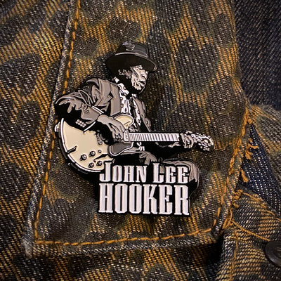 "John Lee Hooker" enamel pin