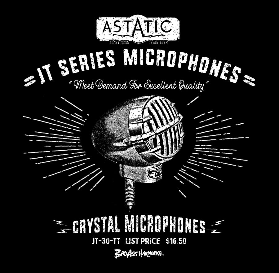 Women's Astatic JT-30 Retro Microphone T-shirt