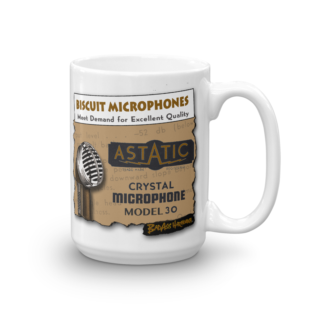 Astatic Biscuit Microphone Mug