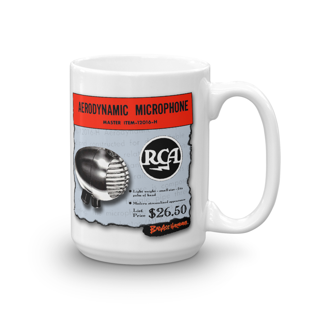 RCA Aerodynamic Microphone Mug