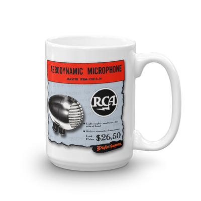 RCA Aerodynamic Microphone Mug