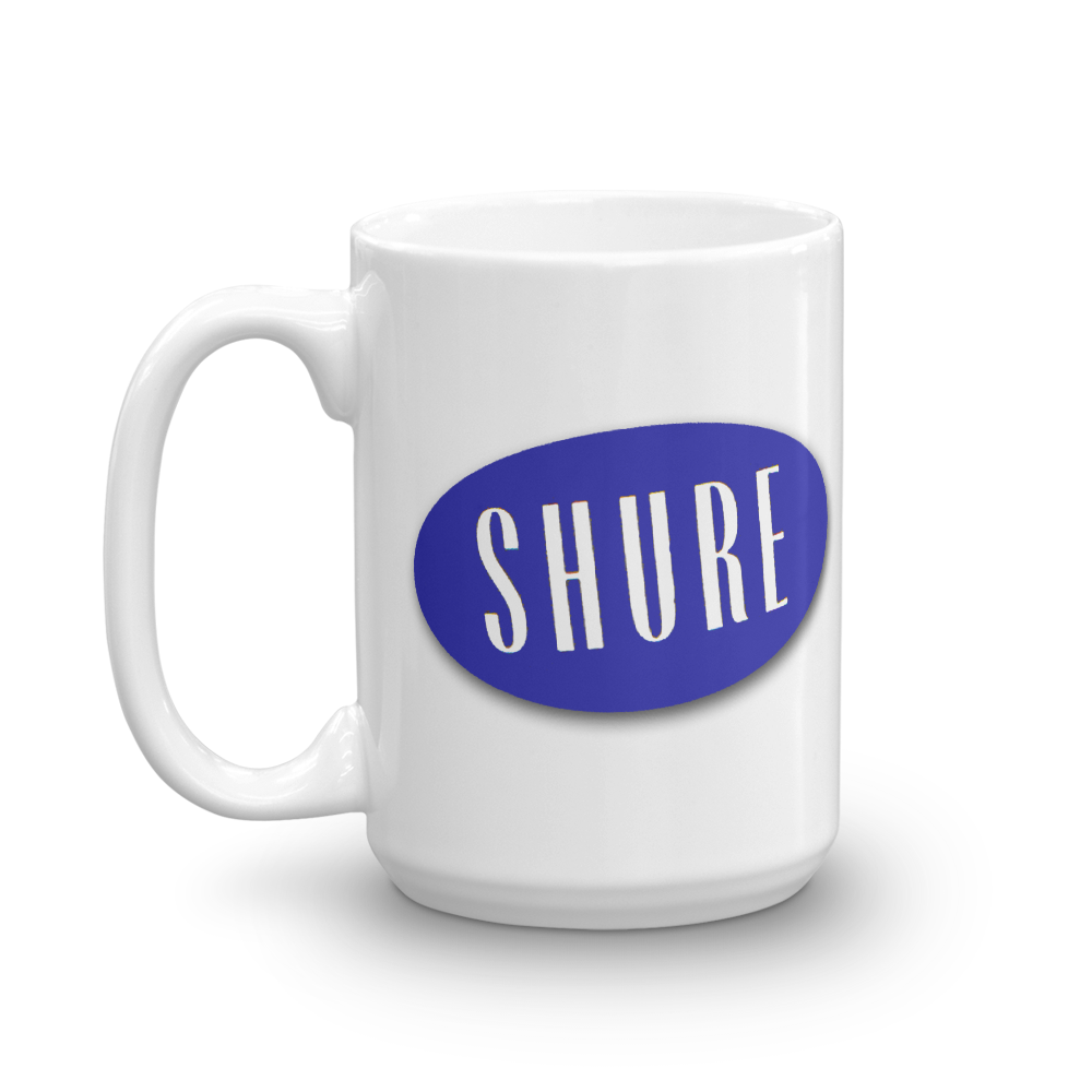 Shure 707A Big Coffee Mug (15oz)