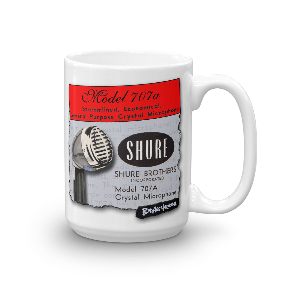 Shure 707A Big Coffee Mug (15oz)