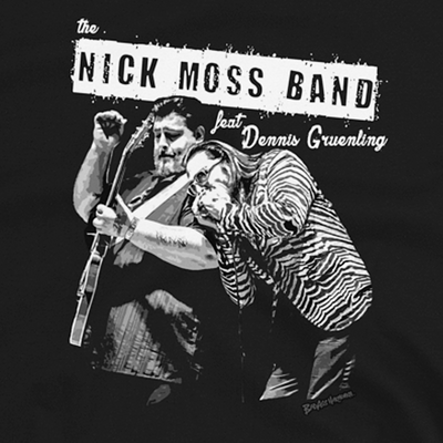 Nick Moss Band & Dennis Gruenling T-shirt