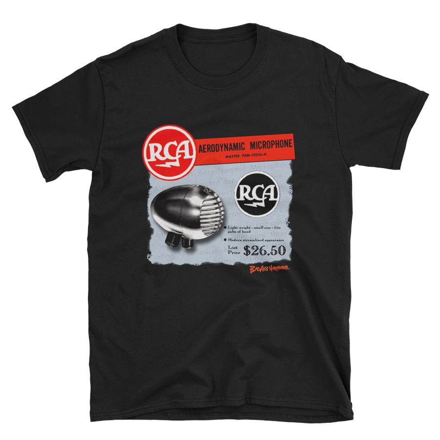 RCA Aerodynamic Microphone T-shirt