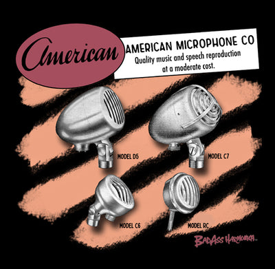 American Company Microphone T-Shirt