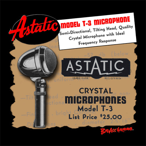 Women's Astatic T-3 Microphone T-shirt