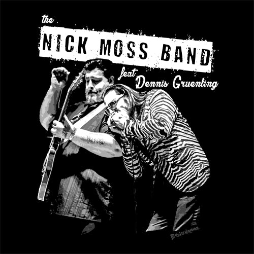 Women's Nick Moss Band & Dennis Gruenling T-shirt
