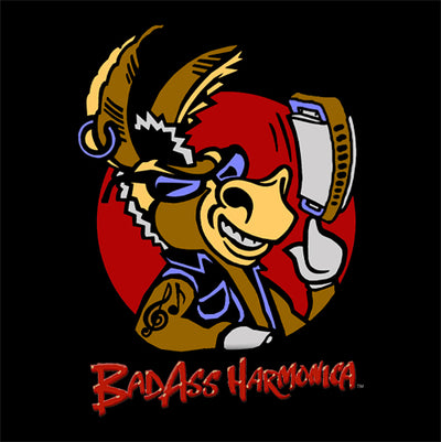 Women's BadAss Harmonica T-shirt
