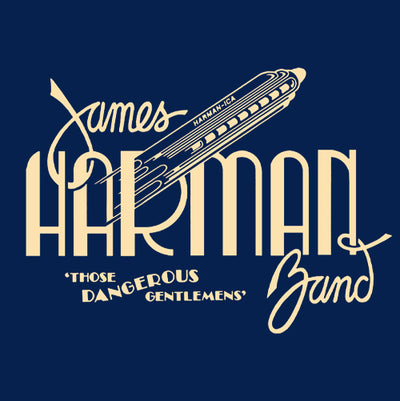 Women's James Harman Band NAVY T-shirt
