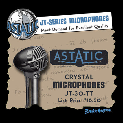 Astatic JT-30 Microphone T-shirt
