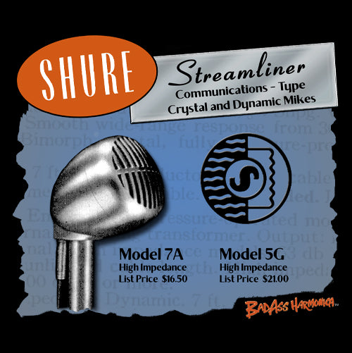 Shure Streamliner Microphone T-shirt