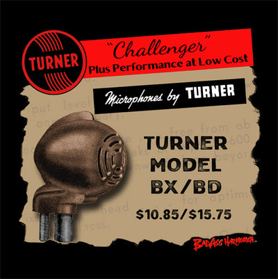 Turner Challenger BX/BD Microphone T-shirt