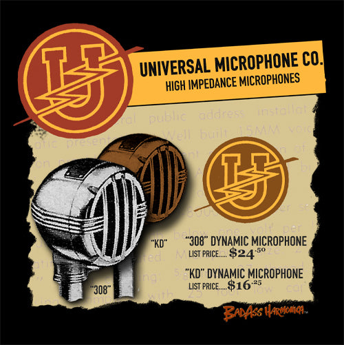 Universal Bullet Microphone T-shirt