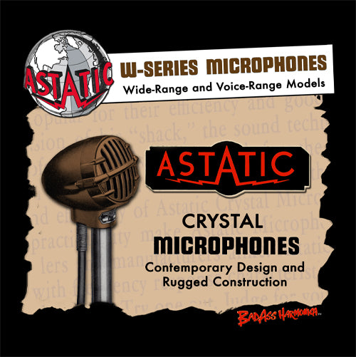 Astatic W-Series Microphone T-shirt