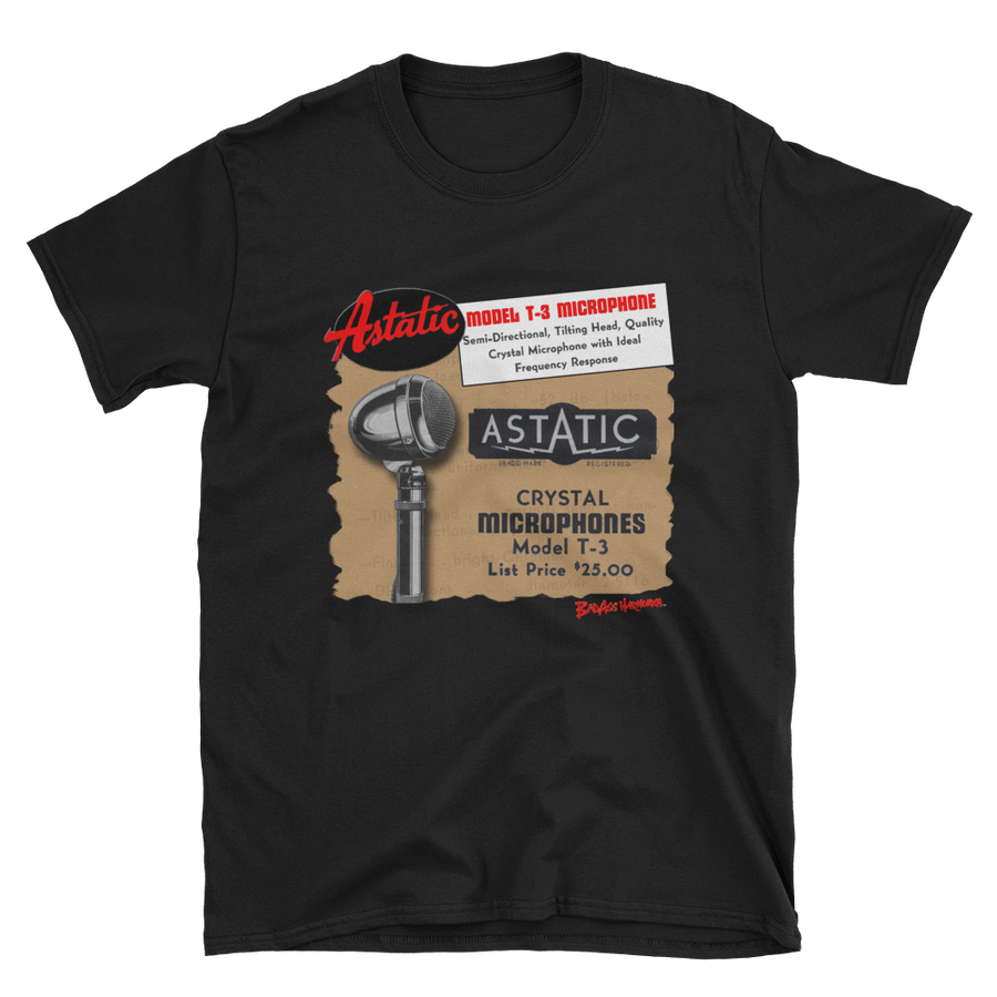 Astatic T-3 Microphone T-shirt