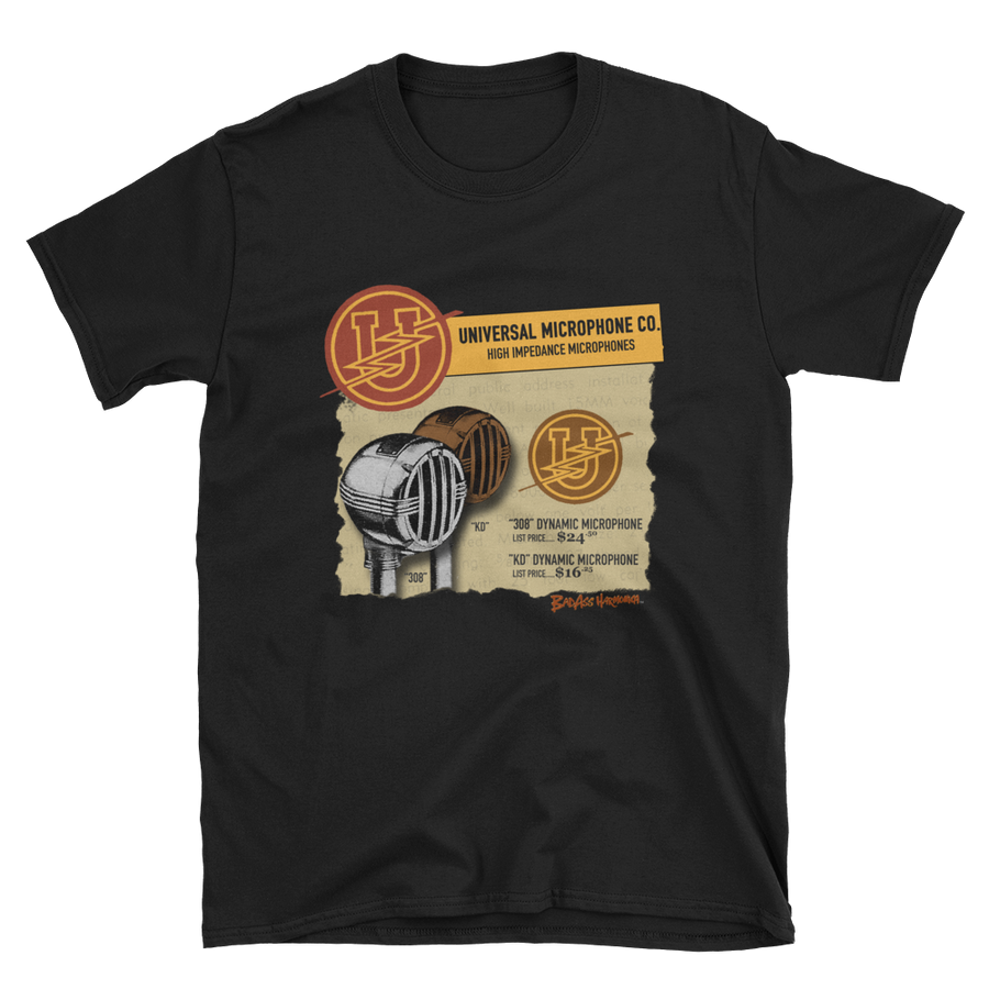 Universal Bullet Microphone T-shirt