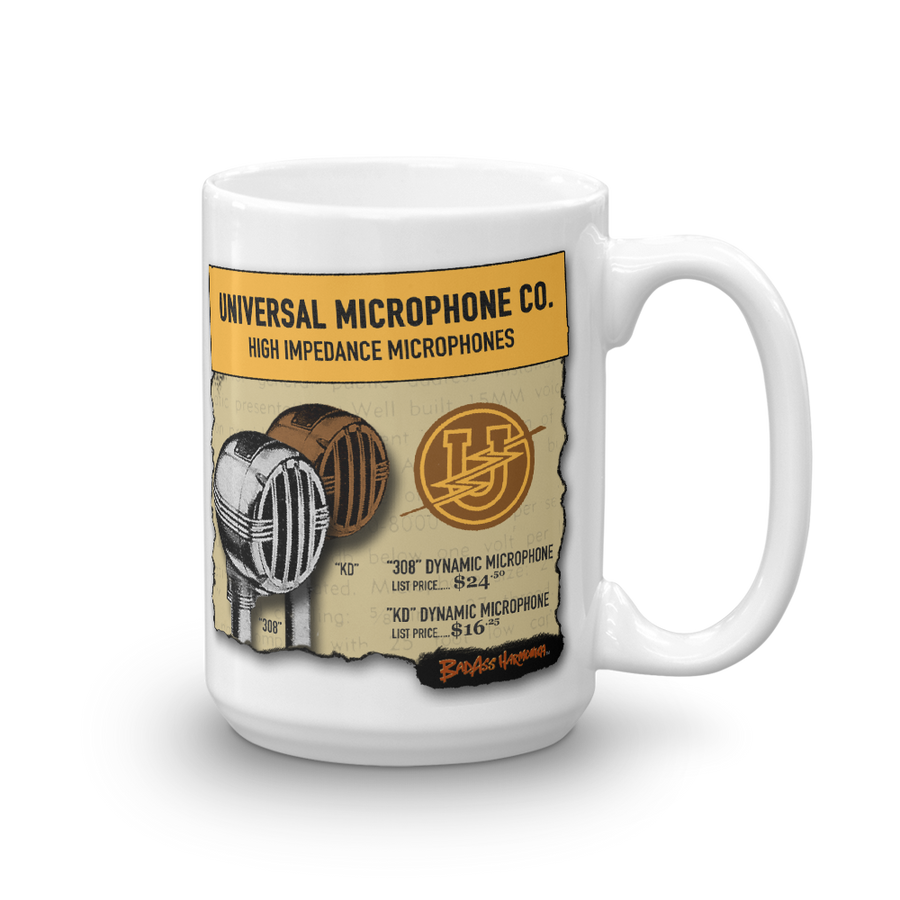 Universal Bullet Microphone Mug