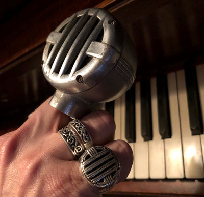 Universal Microphone Ring (sterling silver)