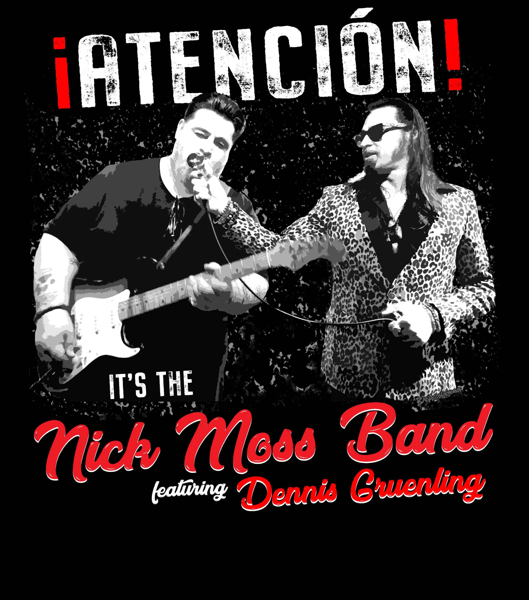 Women's Nick Moss & Dennis Gruenling "Atencion" T-shirt