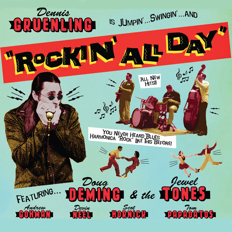 Dennis Gruenling - Rockin' All Day - music CD