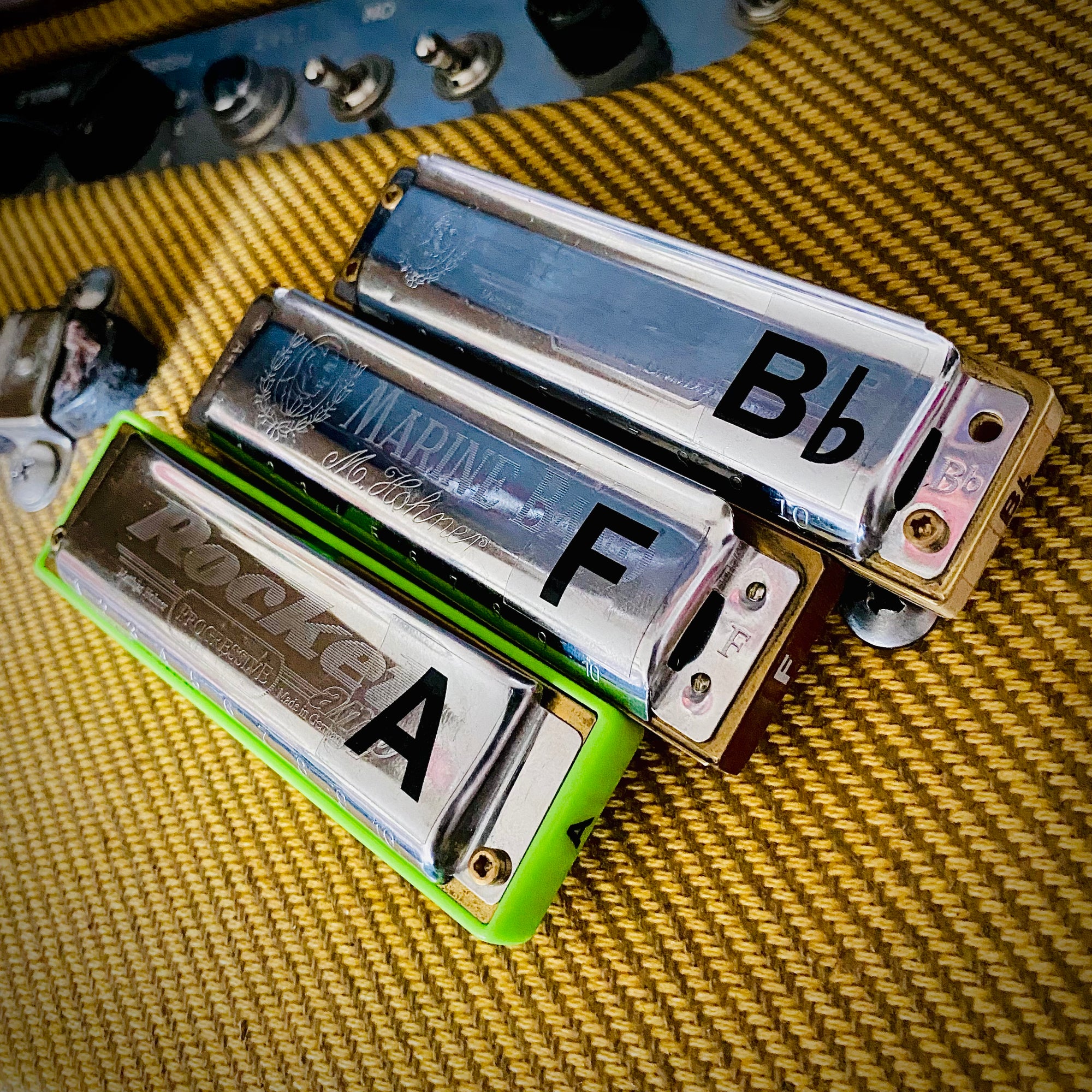 CombKey™ & CoverKey™ Harmonica Key Stickers