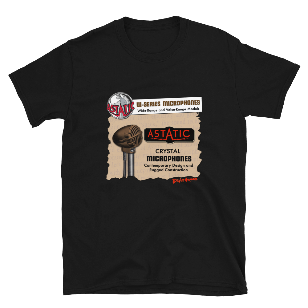 Astatic W-Series Microphone T-shirt