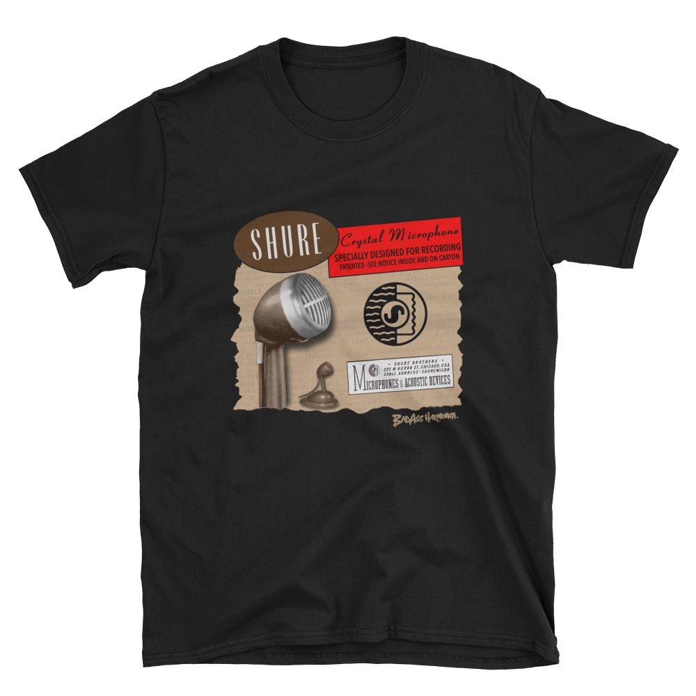 Shure Microphone t-shirt
