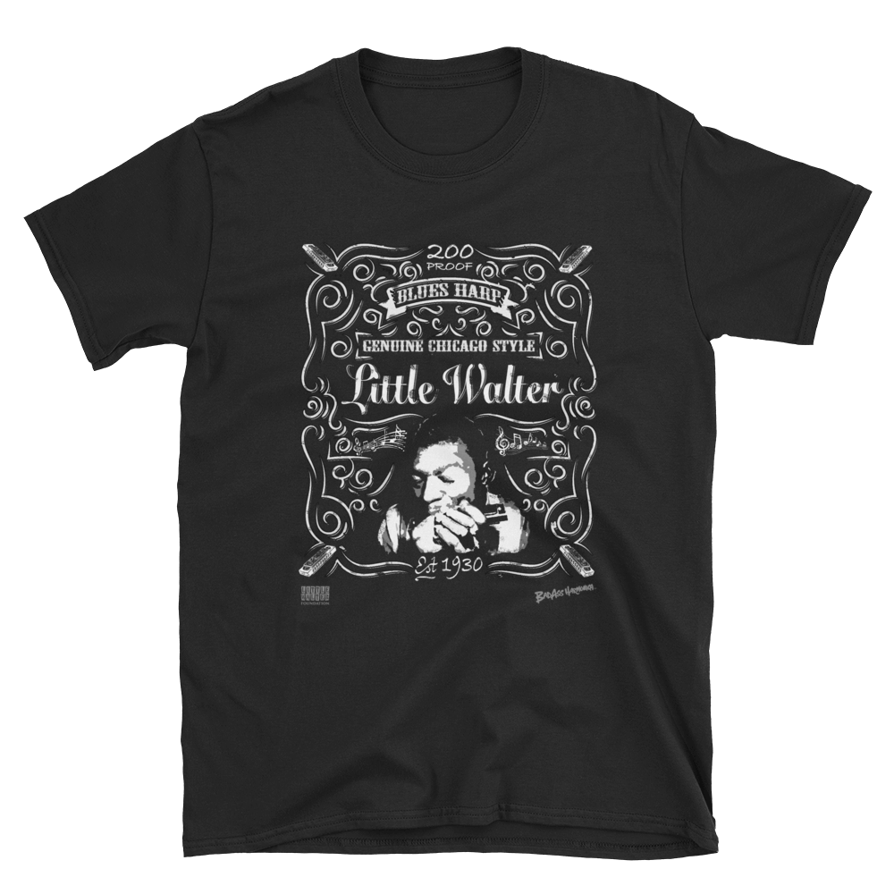 Little Walter whiskey T-shirt