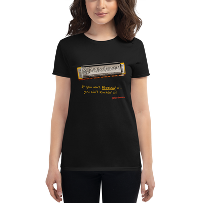 Women's Blockin' It Harmonica T-shirt