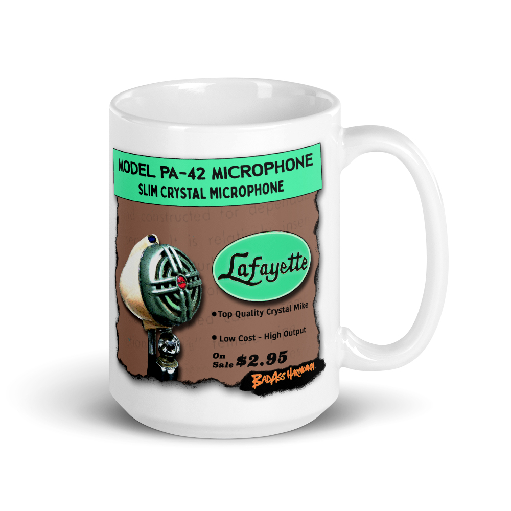Lafayette PA42 Microphone 15oz Mug