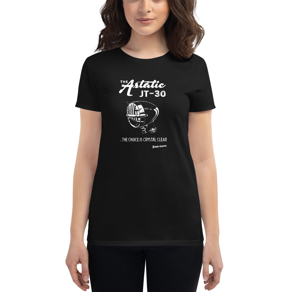 Women's Astatic JT-30 Crystal Microphone T-shirt