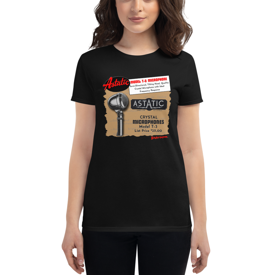Women's Astatic T-3 Microphone T-shirt