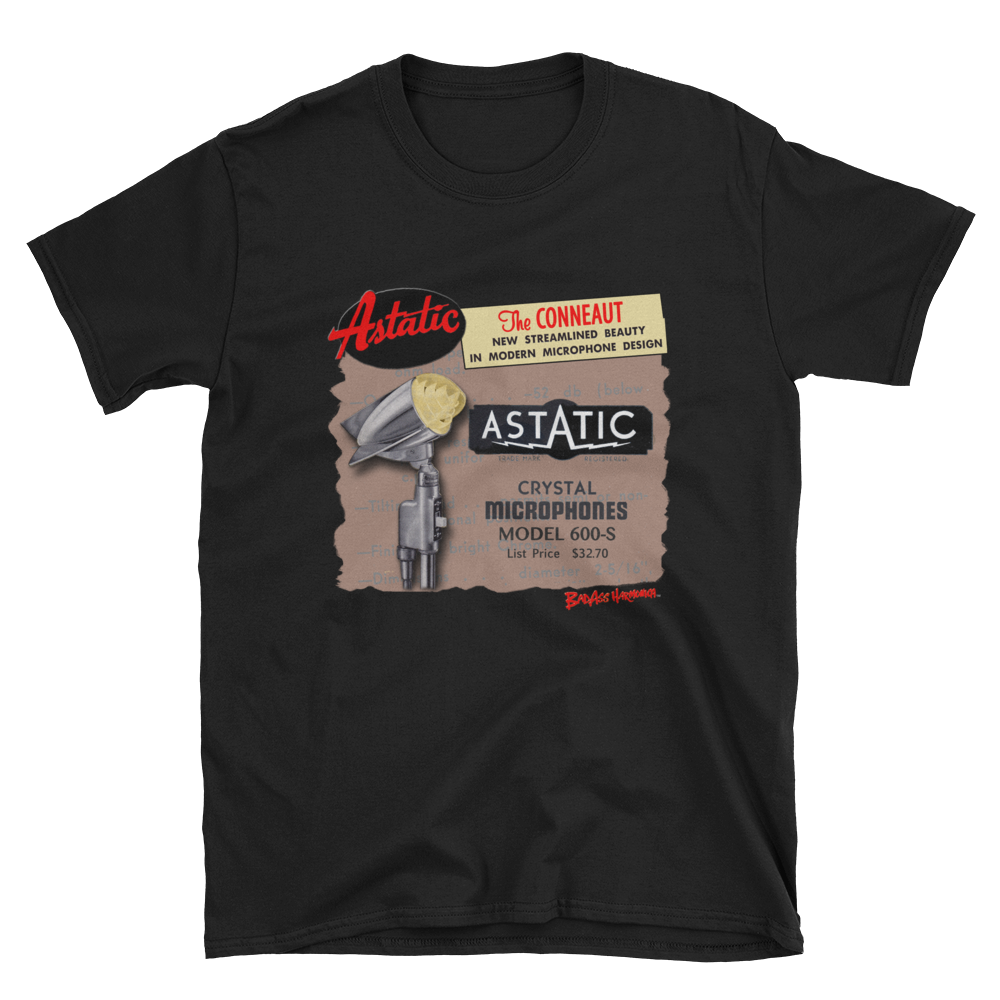 Astatic The Conneaut Microphone T-shirt
