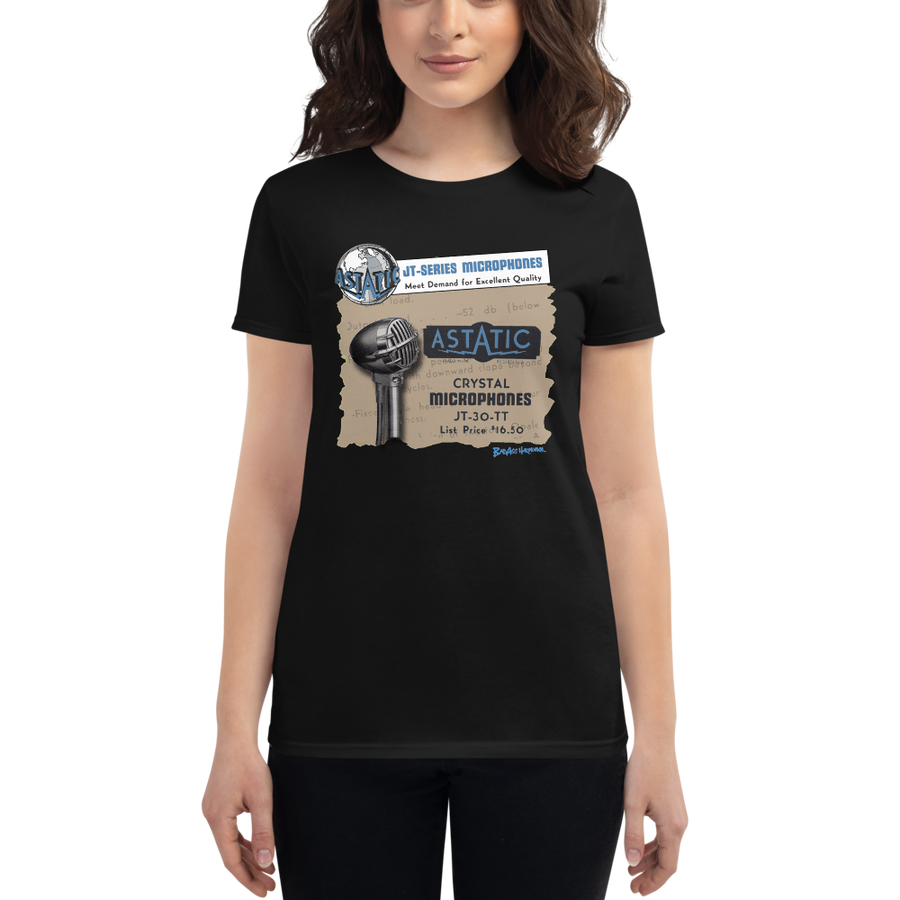 Women's Astatic JT-30 Microphone T-shirt