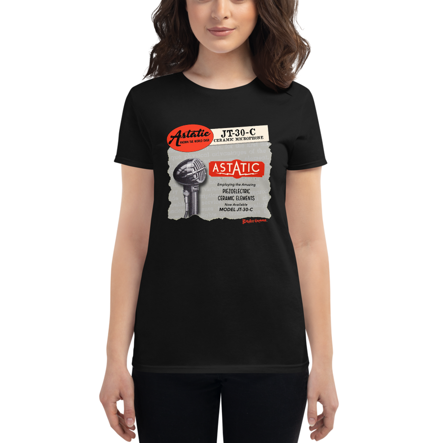 Women's Astatic JT-30-C Microphone T-shirt