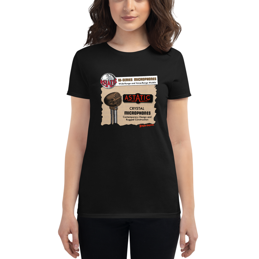 Women's Astatic W-Series Microphone T-shirt