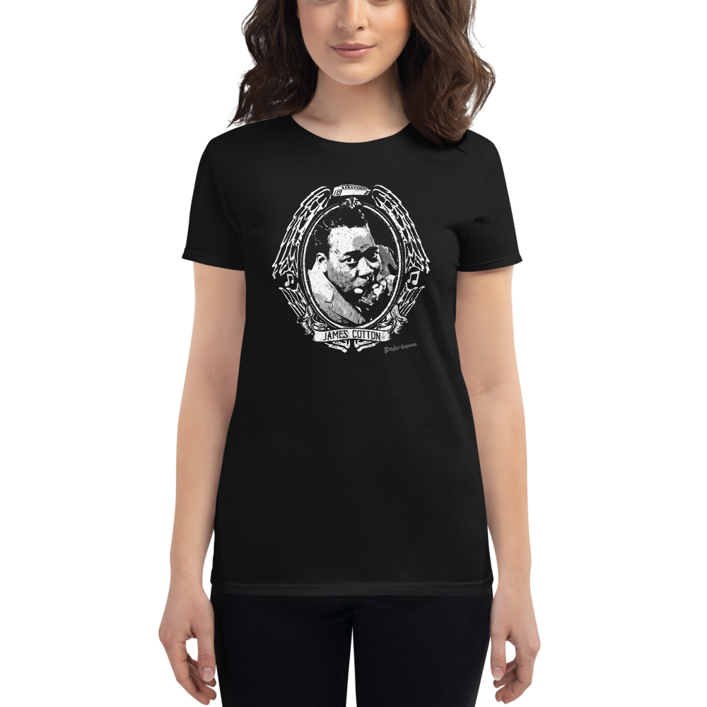 Women's James Cotton crest T-shirt