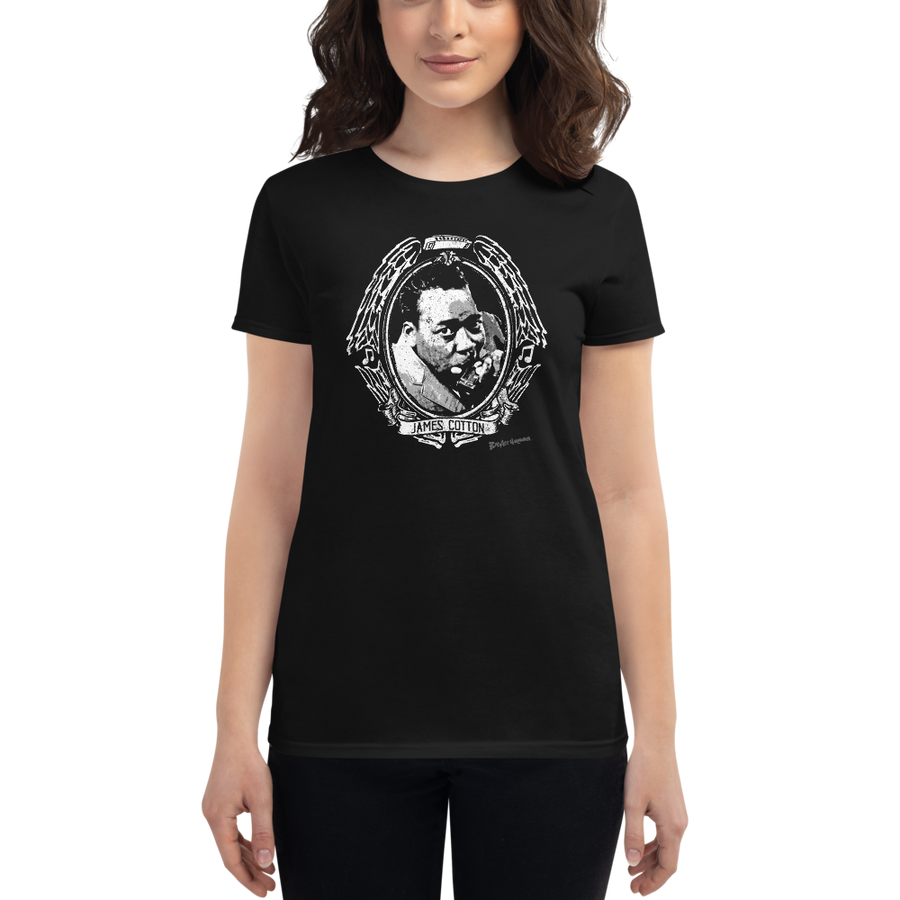 Women's James Cotton crest T-shirt