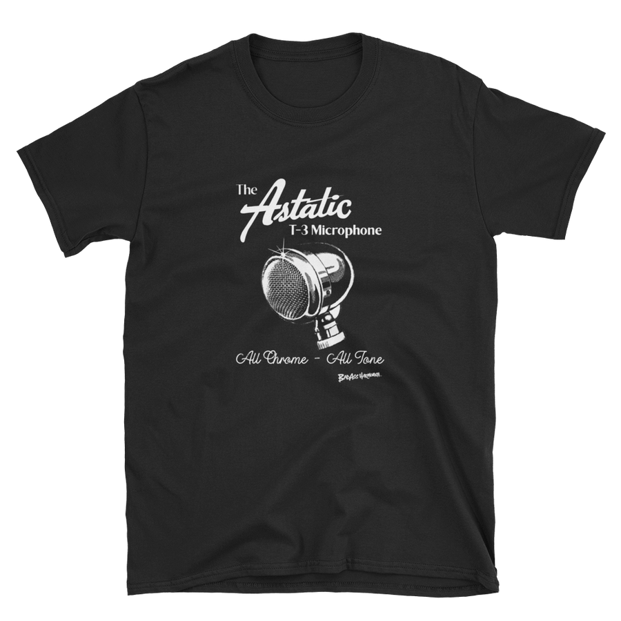 Astatic T-3 "All Chrome" Microphone T-shirt