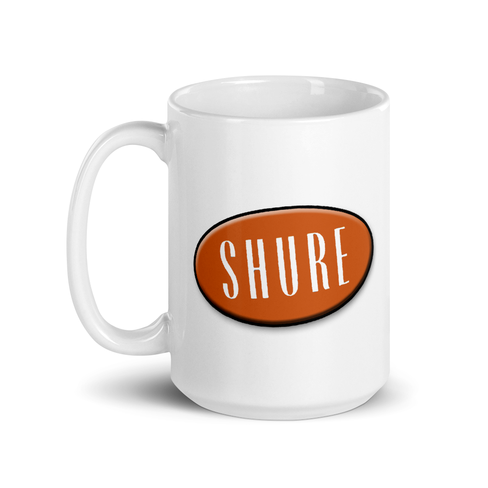 Shure Streamliner Big Coffee Mug (15oz)