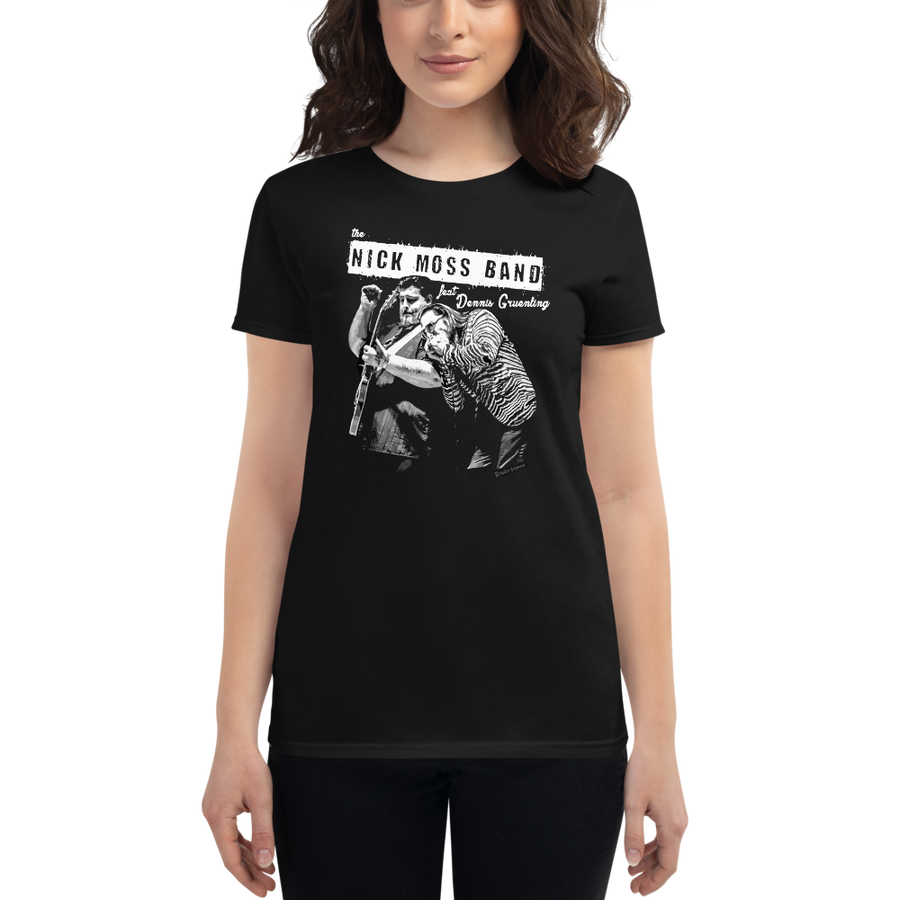 Women's Nick Moss Band & Dennis Gruenling T-shirt