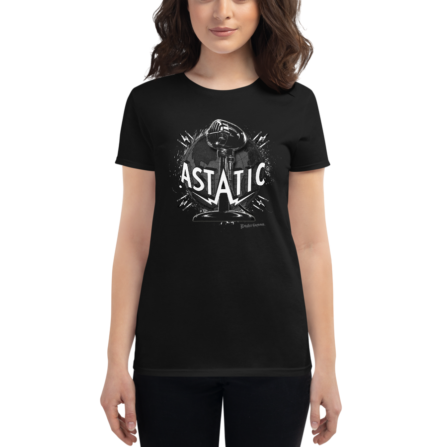 Women's Astatic Logo JT-30 Microphone T-shirt